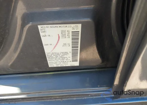 2015 Nissan Altima 2.5/2.5 S/2.5 Sl/2.5 Sv z USA, uszkodzony, nr VIN 1N4AL3AP7FN884318